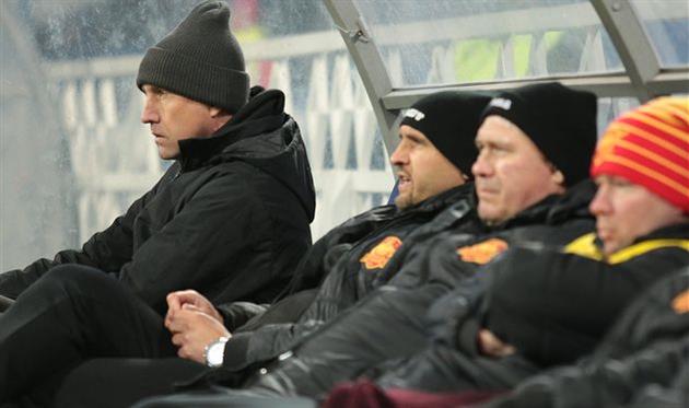 Сергей Лавриненко (крайний слева), фото ФК Ингулец Петрово