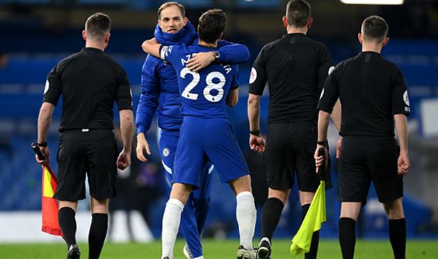 Томас Тухель и Сезар Аспиликуэта, Getty Images