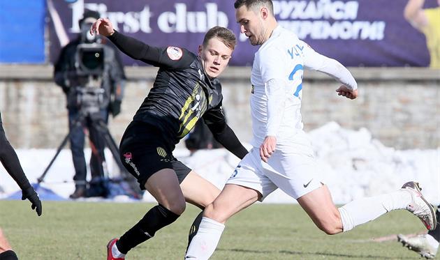 Алексей Сыч (слева), фото ФК Рух Львов