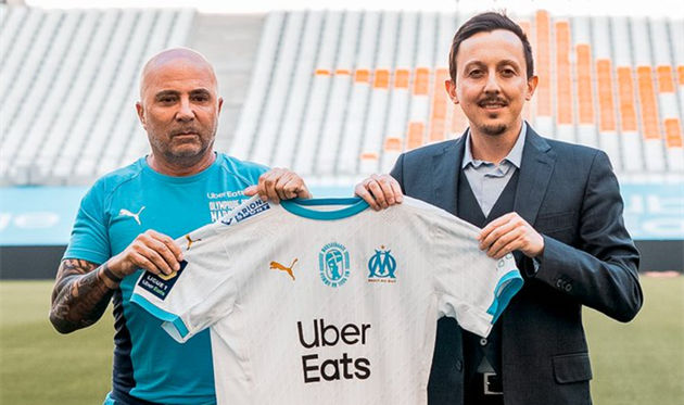 Хорхе Сампаоли и Пабло Лонгория, фото ФК Марсель