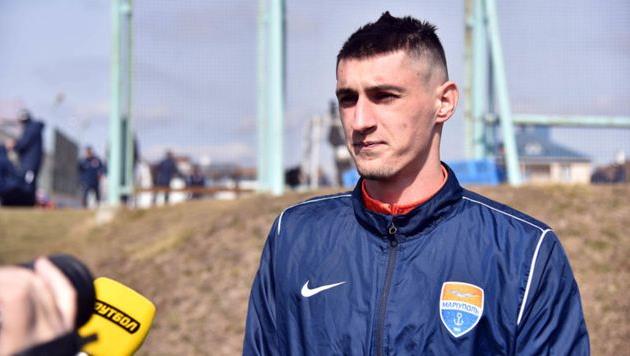 Даниил Сагуткин, фото ФК Мариуполь