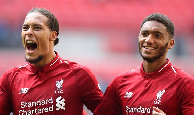 Вирджил Ван Дейк и Джо Гомес, skysports.com