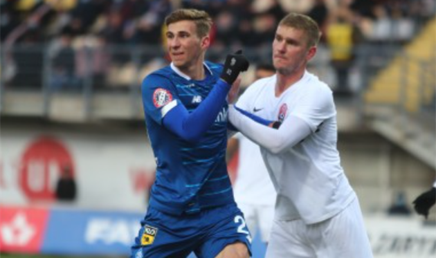 Илья Забарный (слева), фото Динамо