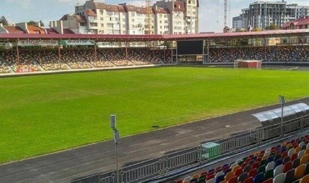 Тернопольский стадион, скриншот