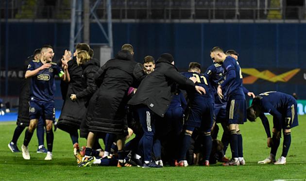 Игроки загребского Динамо, Getty Images