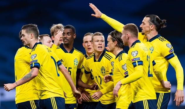 Швеция - Грузия, svenskfotboll.se