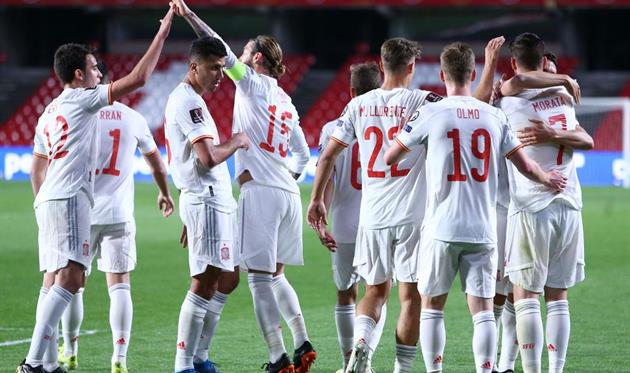 Игроки сборной Испании, getty images