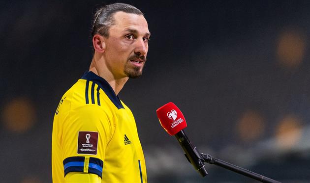 Златан Ибрагимович, фото: twitter.com/svenskfotboll