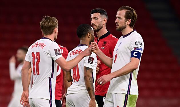 Радость игроков сборной Англии, getty images