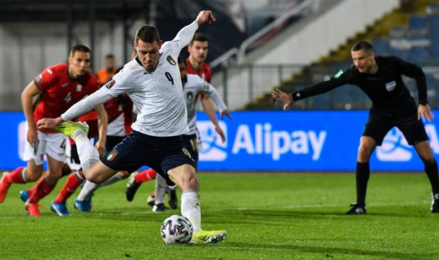 Болгария - Италия. фото Федерация футбола Италии