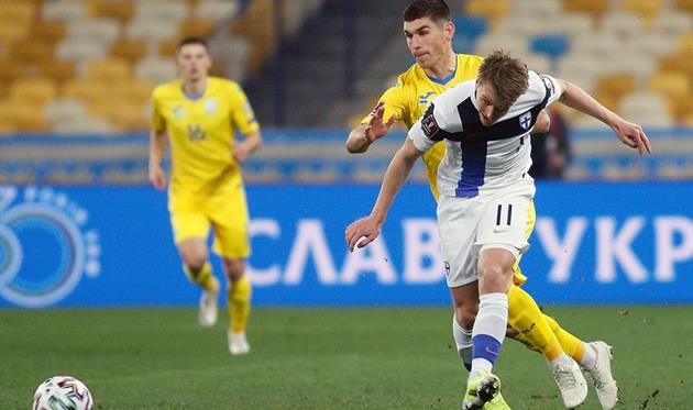 Украина - Финляндия, фото УАФ