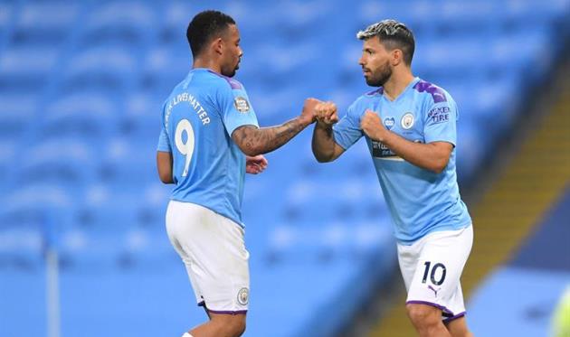 Жезус и Агуэро, getty images