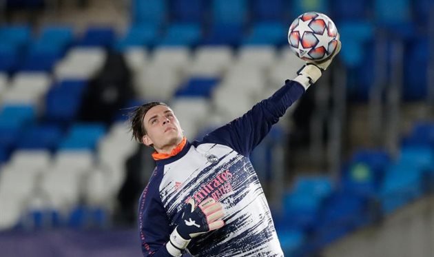 Андрей Лунин, фото Реал