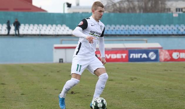 Денис Мирошниченко, фото ФК Александрия