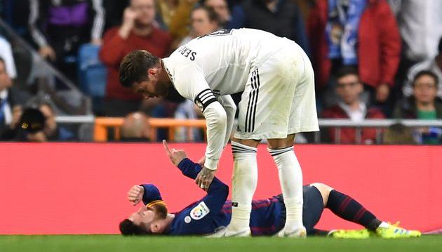 Серхио Рамос и Лионель Месси, Getty Images