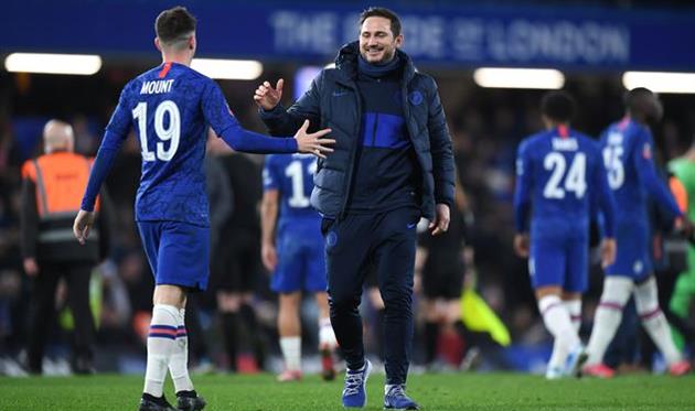 Мэйсон Маунт и Франк Лампард, Getty Images