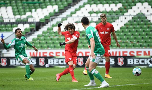 Вердер - Лейпциг, фото РБ Лейпциг