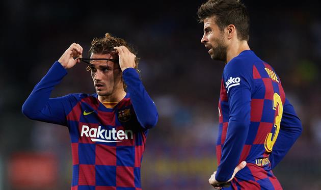 Антуан Гризманн и Жерар Пике, Getty Images