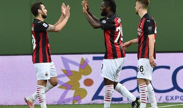 Игроки Милана, getty images