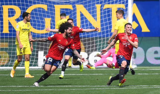 Осасуна на выезде шокировала Вильярреал. getty images