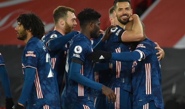 Арсенал легко обыграл Шеффилд Юнайтед, getty images