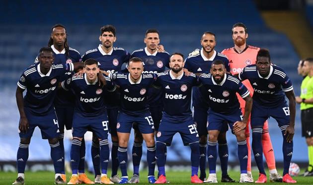 Игроки Олимпиакоса, getty images