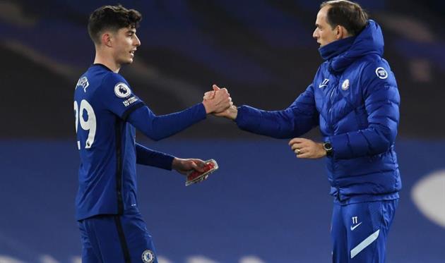 Кай Хаверц (слева) и Томас Тухель, getty images