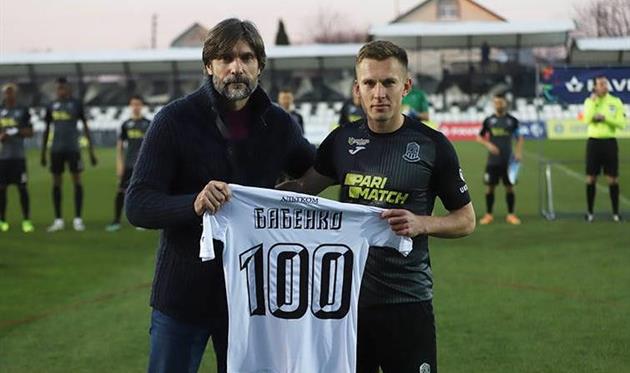 Руслан Бабенко (справа), ФК Олимпик Донецк