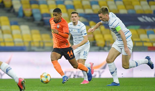 Динамо - Шахтер, фото Шахтер