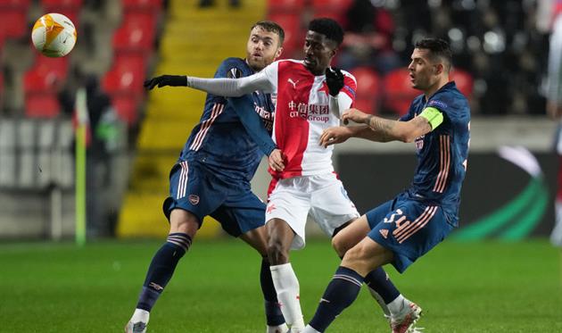 Славия П - Арсенал, getty images