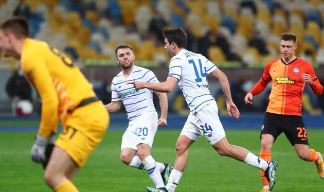 Радость игроков Динамо, фото Динамо