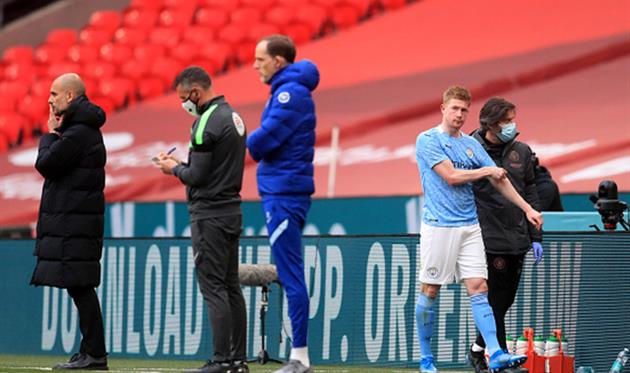 Кевин де Брюйне (справа), Getty Images