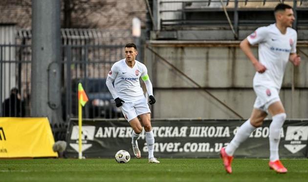 Виталий Вернидуб (слева), ФК Заря