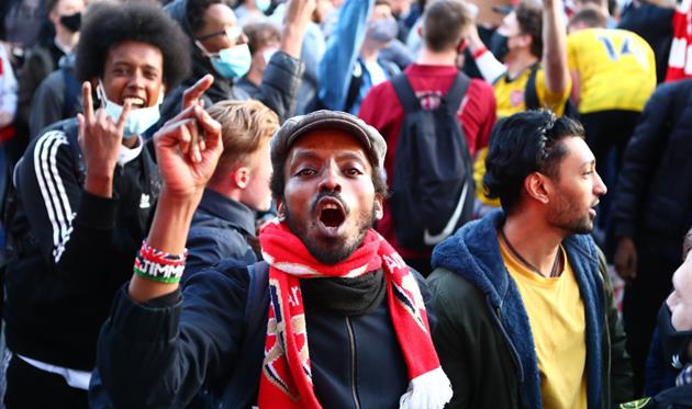 Фанаты Арсенала, getty images