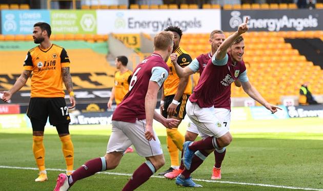 Матч Вулверхэмптон - Бернли, getty images