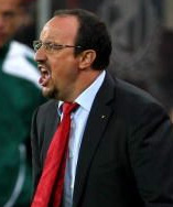 Рафаэль Бенитес во время вчерашнего матча