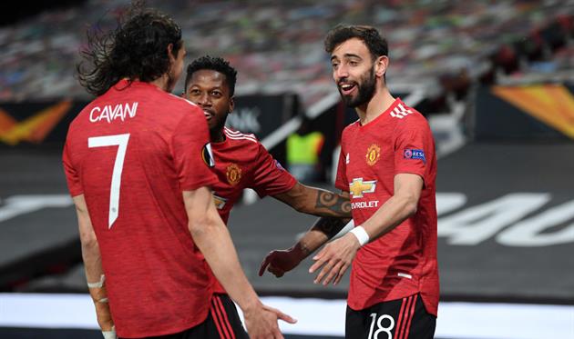 Радость игроков МЮ, getty images