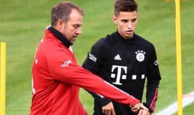 Ханси Флик и Тьяго Данташ, фото ФК Бавария