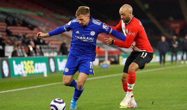 Матч Саутгемптон - Лестер, getty images