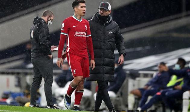 Роберто Фирмино (слева) и Юрген Клопп, Getty Images