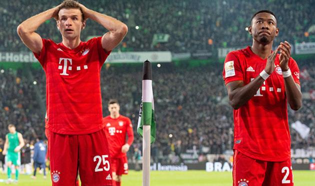 Томас Мюллер и Давид Алаба, Getty Images