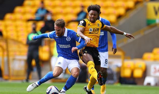 Матч Вулверхэмптон - Брайтон, getty images