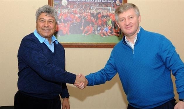 Мирча Луческу и Ринат Ахметов, ФК Шахтер