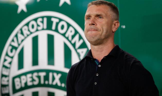 Сергей Ребров, фото Ференцварош