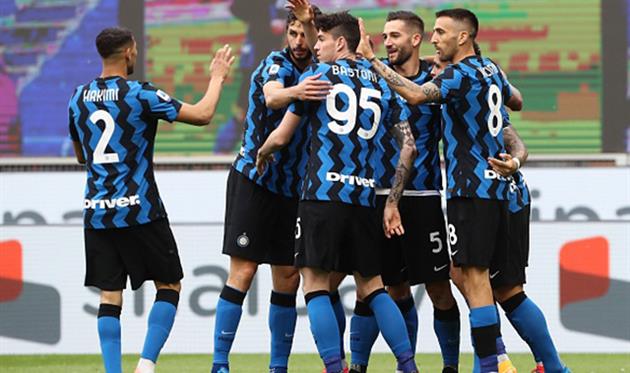 Игроки Интера в основной форме, Getty Images