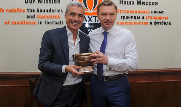 Луиш Каштру и Сергей Палкин, сайт шахтера