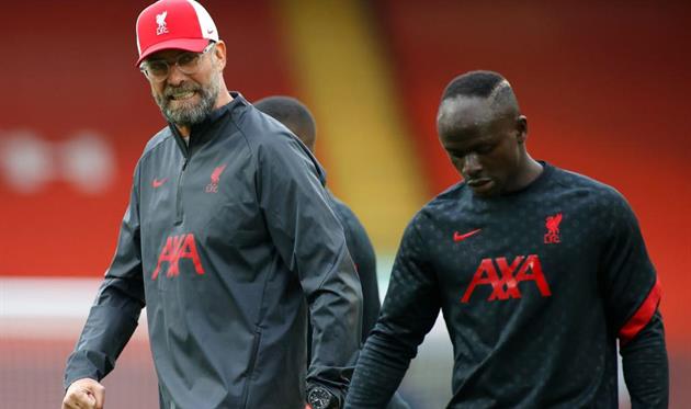 Юрген Клопп (слева) и Садио Мане, getty images