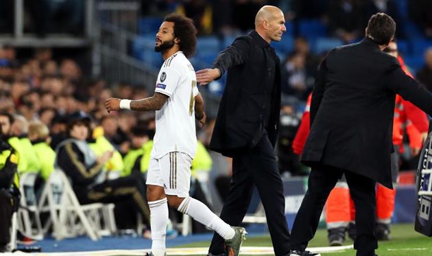 Марсело (слева) и Зинедин Зидан, getty images