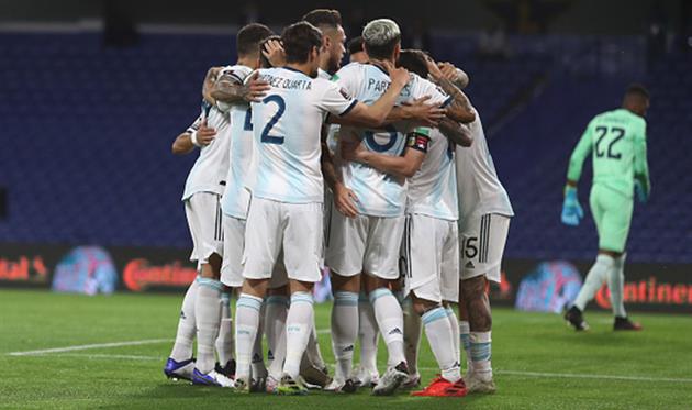 Игроки сборной Аргентины, Getty Images