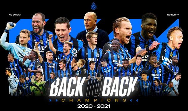 Брюгге — чемпион Бельгии сезона-2020/21